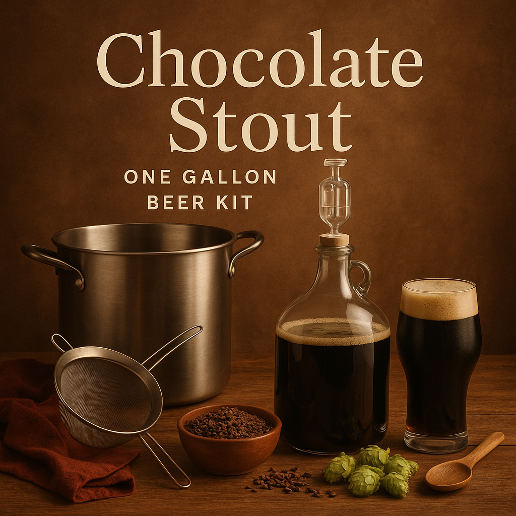 Chocolate Stout One Gallon Beer Kit