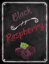 Black Raspberry Mist Wine Labels 30 ct