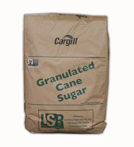 Pure White Cane Sugar 50 lbs