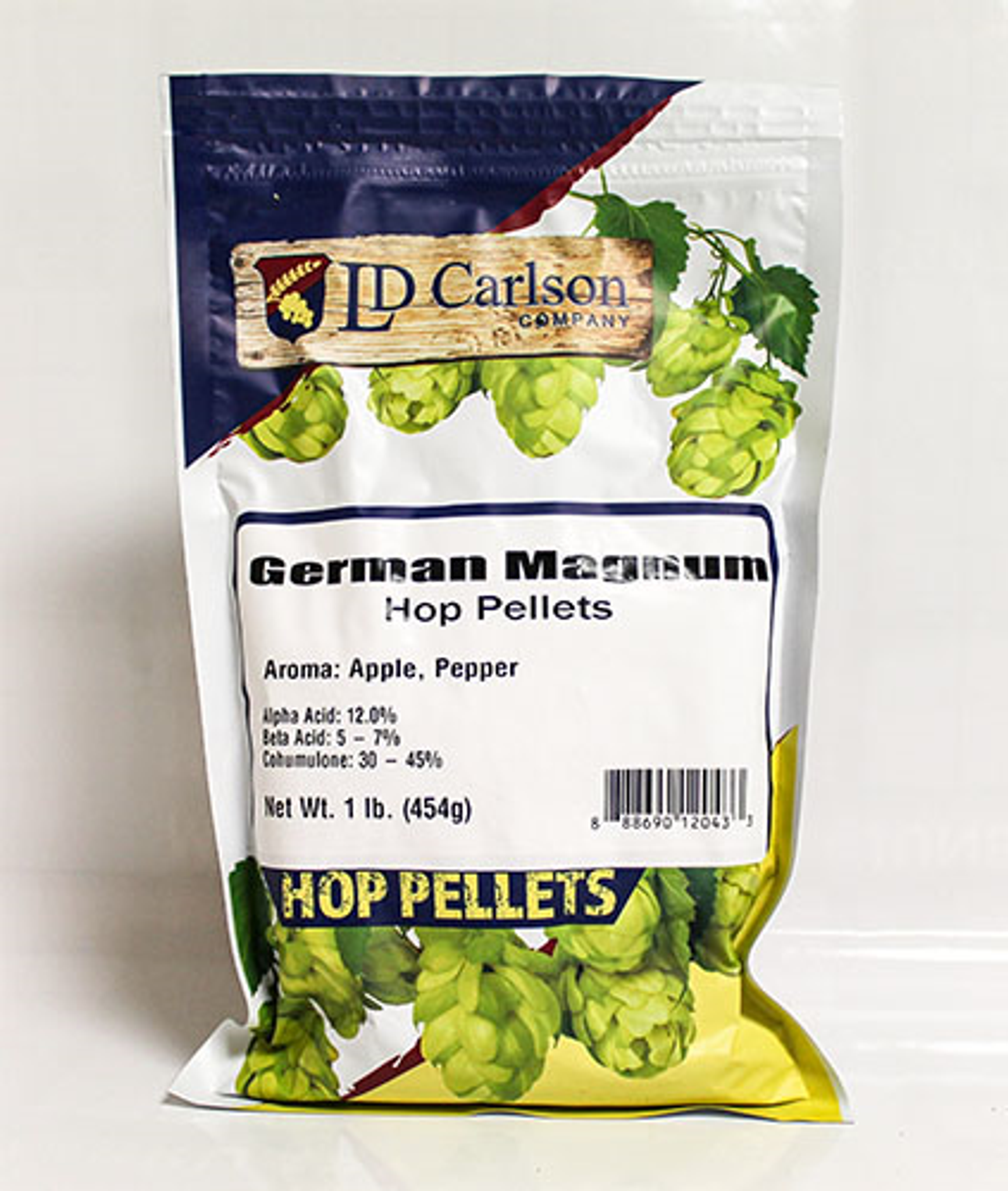 German Magnum Hops Pellet 1 Lb Brand Ych Hops