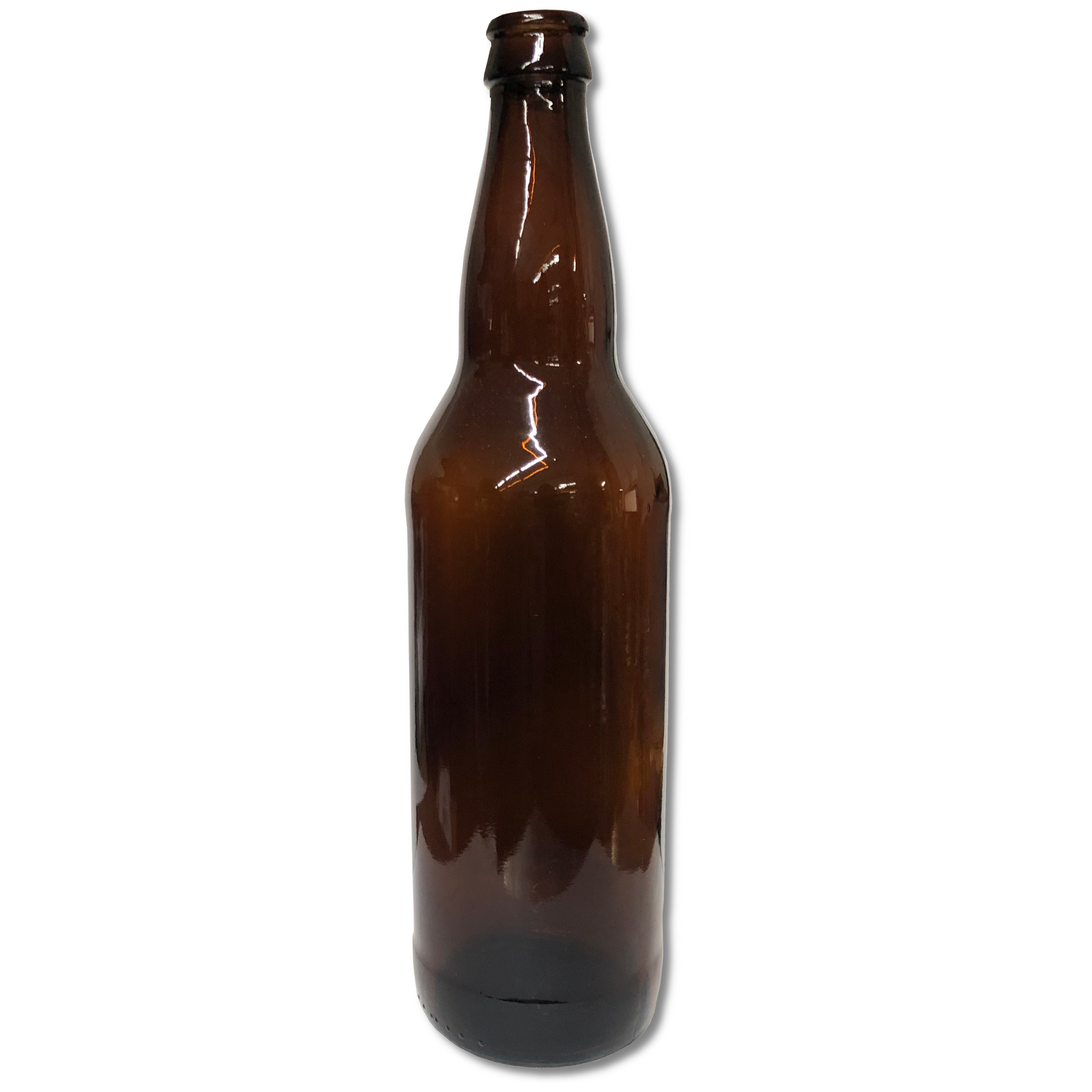 12 oz Beer Bottles- AMBER- Case of 24