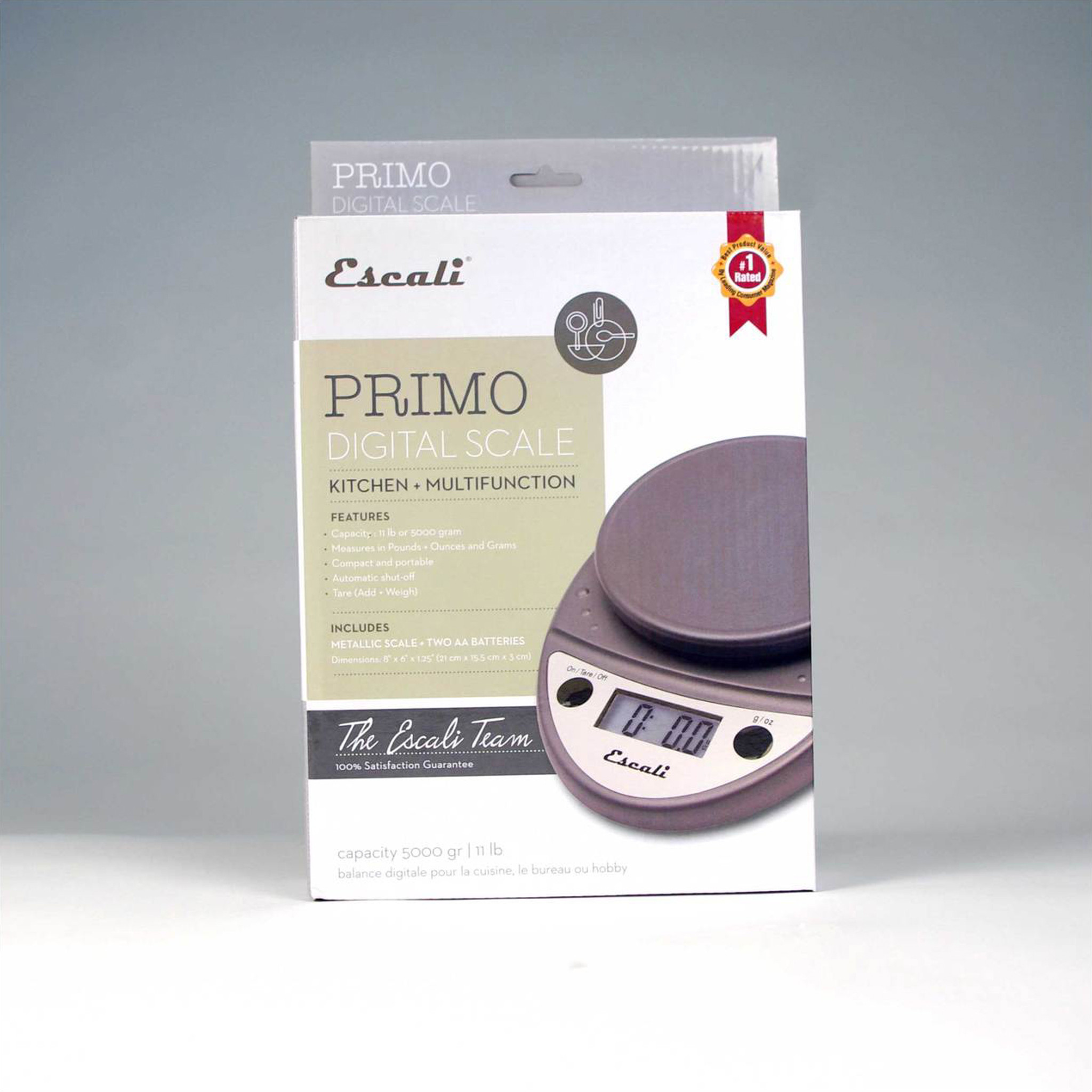 Escali Primo Digital Scale - Product Overview 