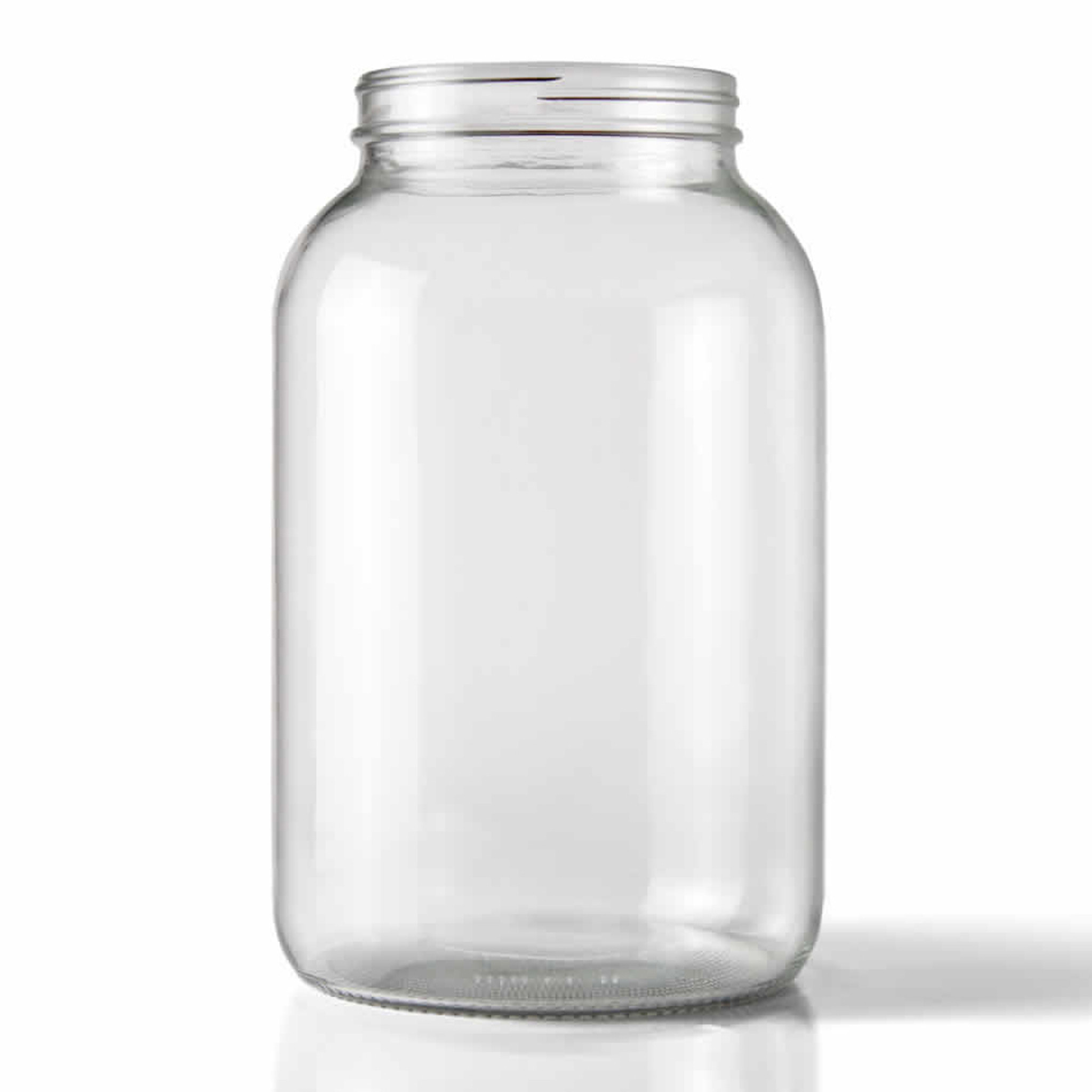 Wide Mouth 1 Gallon Glass Jar with Lid - Glass Gallon Jar for Kombucha &  Sun Tea Gallon Mason Jars are Large Glass Jars with Lids 1 Gallon for Food