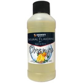 Natural Orange Flavoring 4 oz