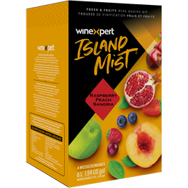 Island Mist Raspberry Peach Sangria Wine Kit
