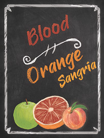 Pack of 30 Blood Orange Sangria Mist Labels