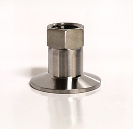 Stainless Tri-Clamp Fitting with 1/2" FPT