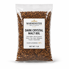 Warminster Dark Crystal 80L Malt 1 lb