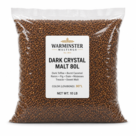 Warminster Dark Crystal 80L Malt 10 lb