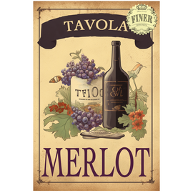 Merlot Wine Kit - Finer Wine Kits Tavola Series