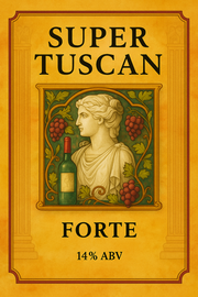 Super Tuscan Forte Labels