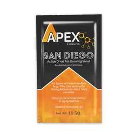 Apex Cultures Dry Yeast 11.5 g San Diego