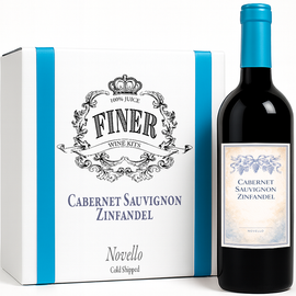 Cabernet Sauvignon Zinfandel Wine Kit, Novello