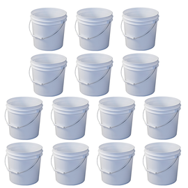 2 Gallon Fermenting Bucket Buy 14 with Grommeted Lids