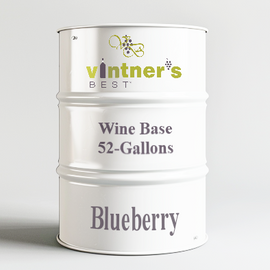 Vintner's Best Blueberry Fruit Wine Base 52-Gallon Drum