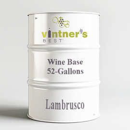 Vintner's Best Lambrusco Wine Base 52-Gallon Drum