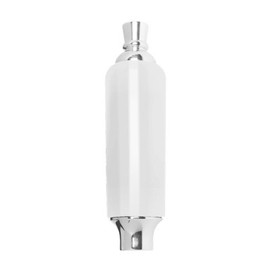 White Plastic Tap Handle With Ferrule And Finial