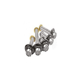 3-1/8" Brass Standard Shank, 1/4" Bore I.D