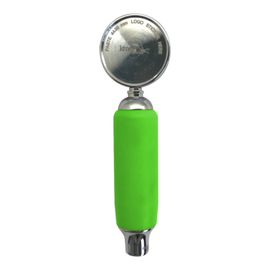 Green Plastic Faucet Handle With Badge Holder