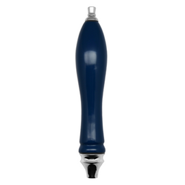 Navy Blue Mini Pub Style Handle w/ Silver Fittings