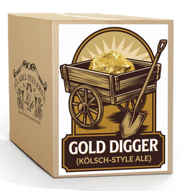 Gold Digger Kolsch Style Ale Beer Kit, All Grain