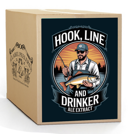 Hook, Line, and Drinker Ale Beer Kit, Extract