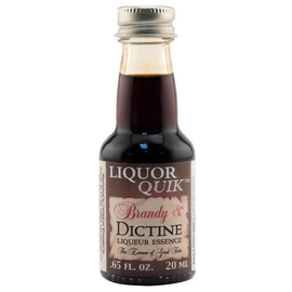Liquor Quik Brandy & Dictine Essence, 20 mL