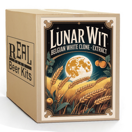 Lunar Wit Belgian Wheat Clone Beer Kit, Extract