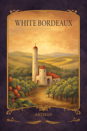 White Bordeaux Artisan Labels