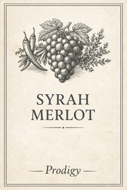 Syrah Merlot Prodigy Labels