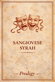 Sangiovese Syrah Prodigy Labels
