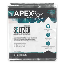 Apex Cultures Dry Brewing Yeast 500g – Hard Seltzer