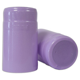 Pack of 500 Lavender PVC Shrink Capsules