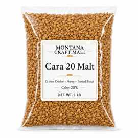 Montana Craft Malt Cara 20 (Graham Cracker) Malt 1 lb