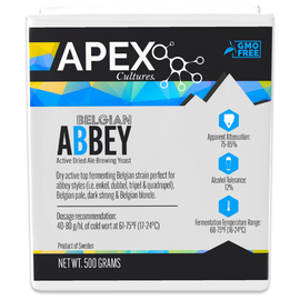Apex Cultures Dry Brewing Yeast 500g – Abbey