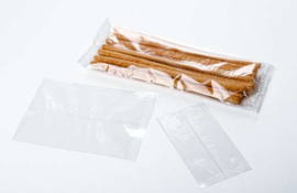 Pack of 100 Heat Sealable Clear Poly Bags 6 x 9 x .006