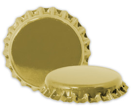 Gold Crown Caps 10,000 ct.