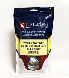 White Crown Caps (Bag of 144)