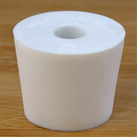 #6 Drilled Rubber Stopper