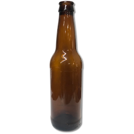 Amber Beer Bottles 12 oz - 24 Count