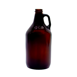 Amber Half Gallon Glass Jug (Single)