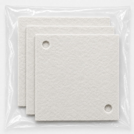 SUPER FILTER PAD #2 DRILLED (FINE 1.8 MICRON) (3 ct)