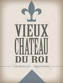 Pack of 30 Vieux Chateau Du Roi Wine Labels