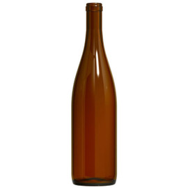 Amber Hock Wine Bottles 750 mL - 12/Case