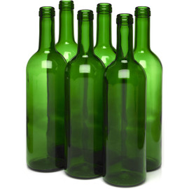 Green Wine Bottles 750 mL - 12/Case