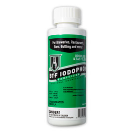 BTF Iodophor Sanitizer 4 oz.