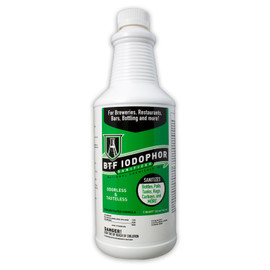 BTF Iodophor Sanitizer 32 oz.