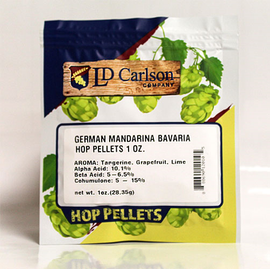 German Mandarina Bavaria Hop Pellets 1 oz