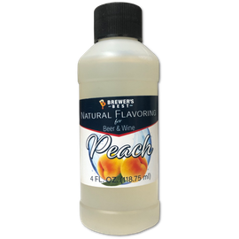 Natural Peach Flavoring 4 oz