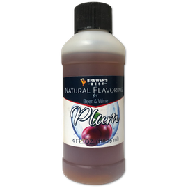 Natural Plum Flavoring 4 oz